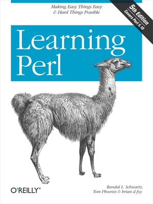 cover image of Learning Perl
